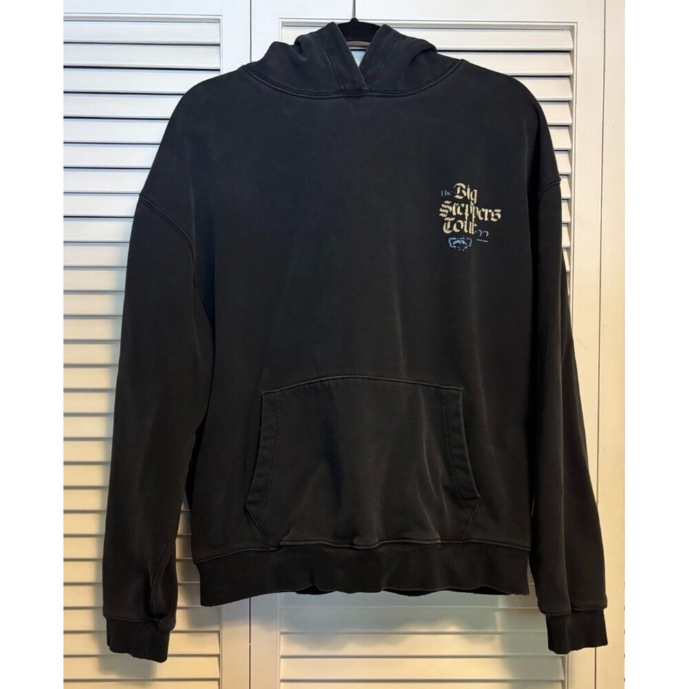 Oklama The Big Steppers Tour 2022 Hoodie Black Large Kendrick Lamar Pullover